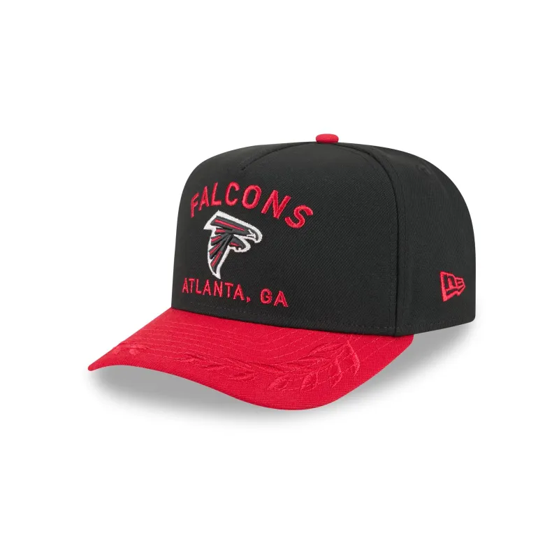 Atlanta Falcons 2025 Draft 9FIFTY A-Frame Snapback Hat sold by New Era