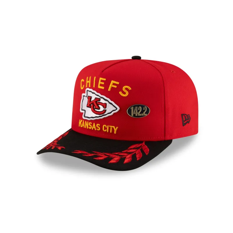 Kansas City Chiefs 2025 Draft 59FIFTY A-Frame Fitted Hat sold by New Era