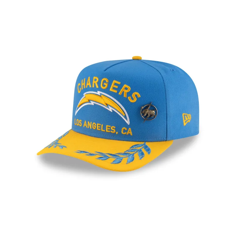 Los Angeles Chargers 2025 Draft 59FIFTY A-Frame Fitted Hat sold by New Era