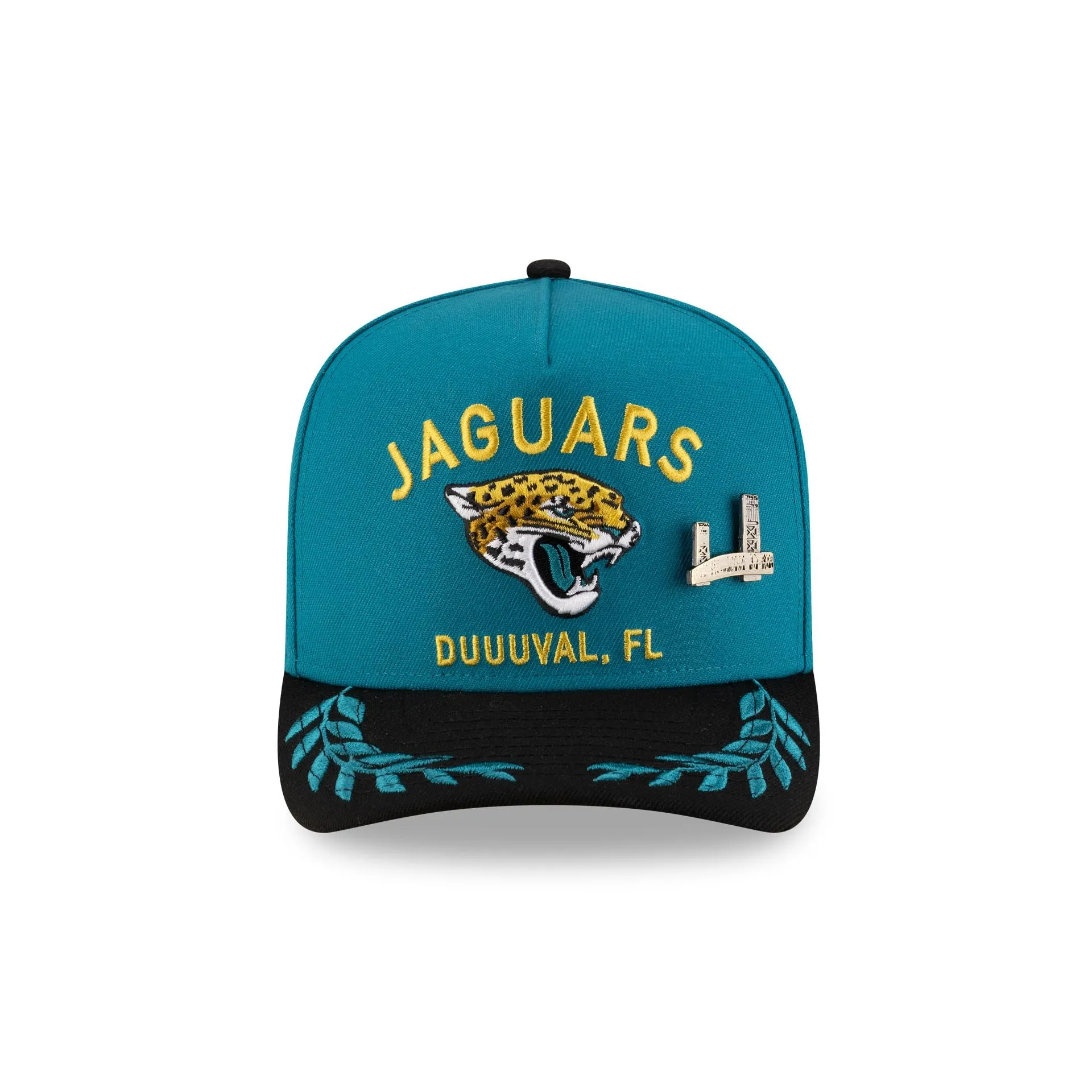 Jacksonville Jaguars 2025 Draft 59FIFTY A-Frame Fitted Hat sold by New Era product image thumbnail 2