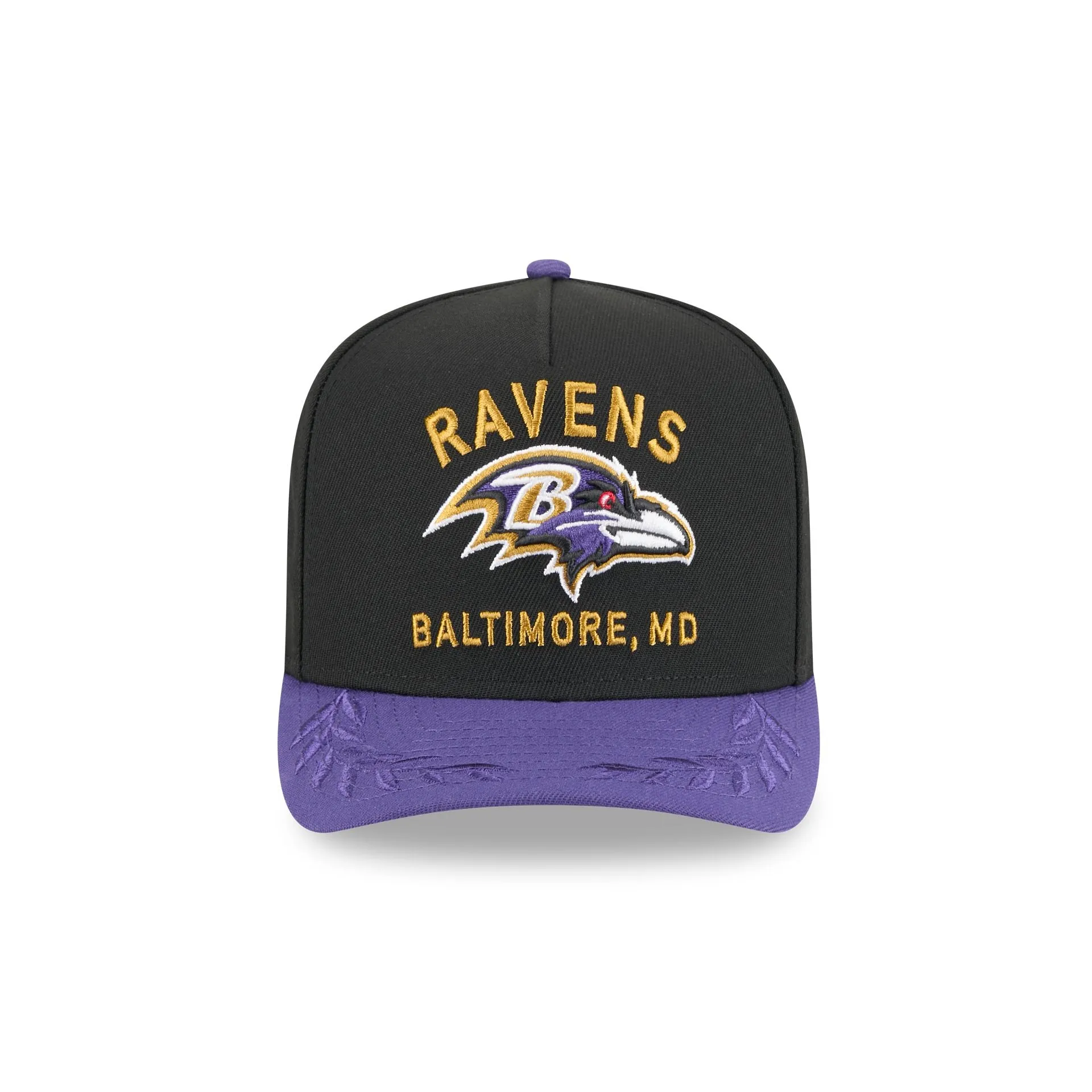 Baltimore Ravens 2025 Draft 9FIFTY A-Frame Snapback Hat sold by New Era product image thumbnail 2