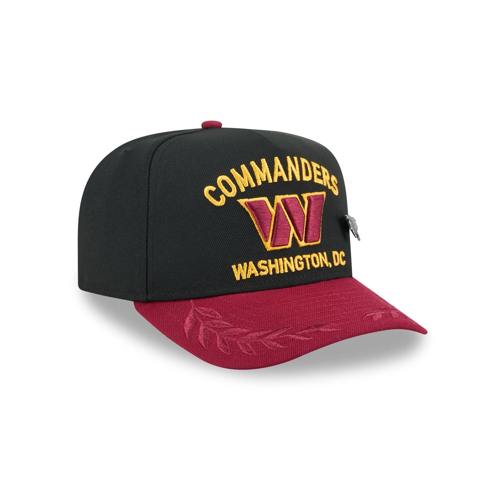 Washington Commanders 2025 Draft Black 59FIFTY A-Frame Fitted Hat sold by New Era product image thumbnail 3