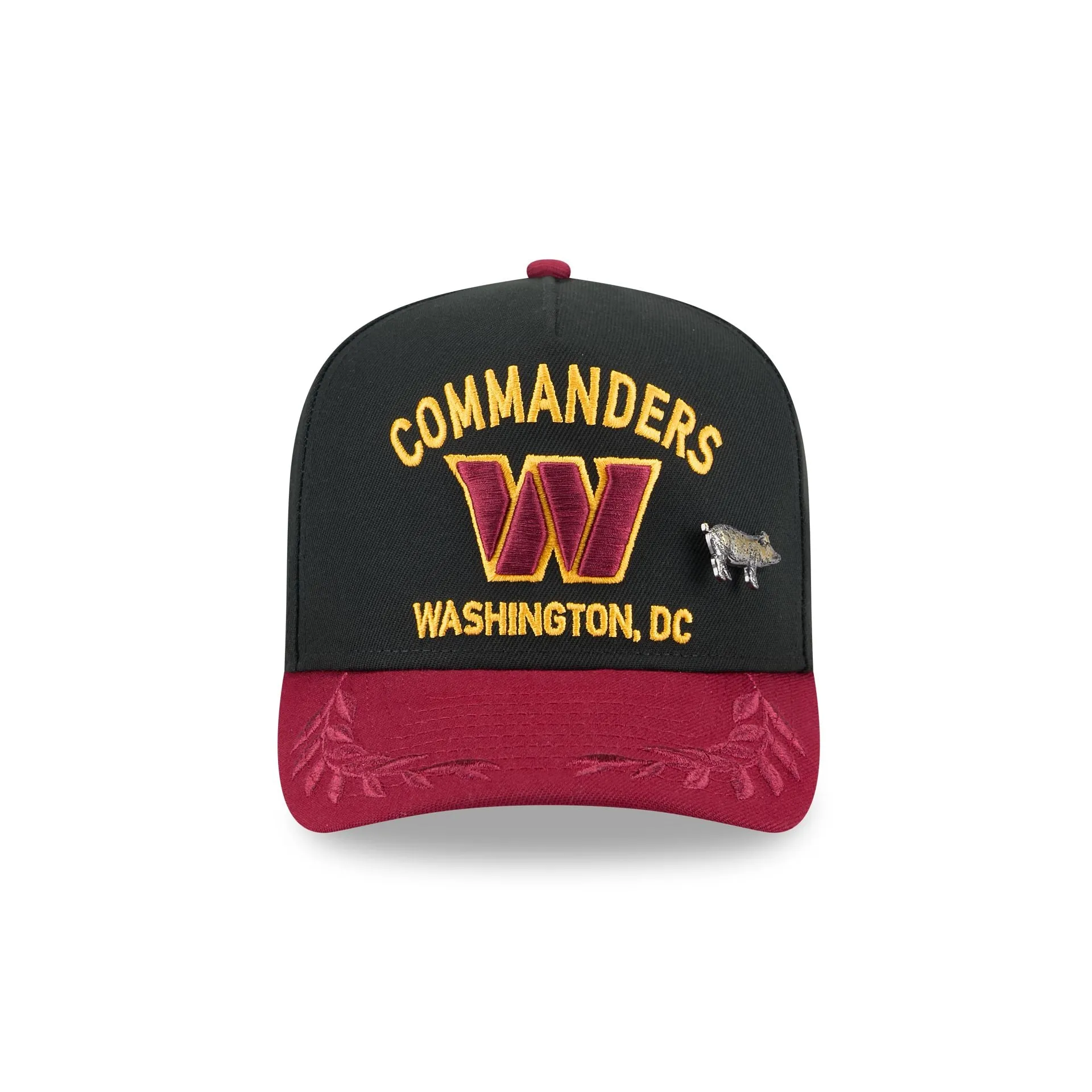 Washington Commanders 2025 Draft Black 59FIFTY A-Frame Fitted Hat sold by New Era product image thumbnail 2