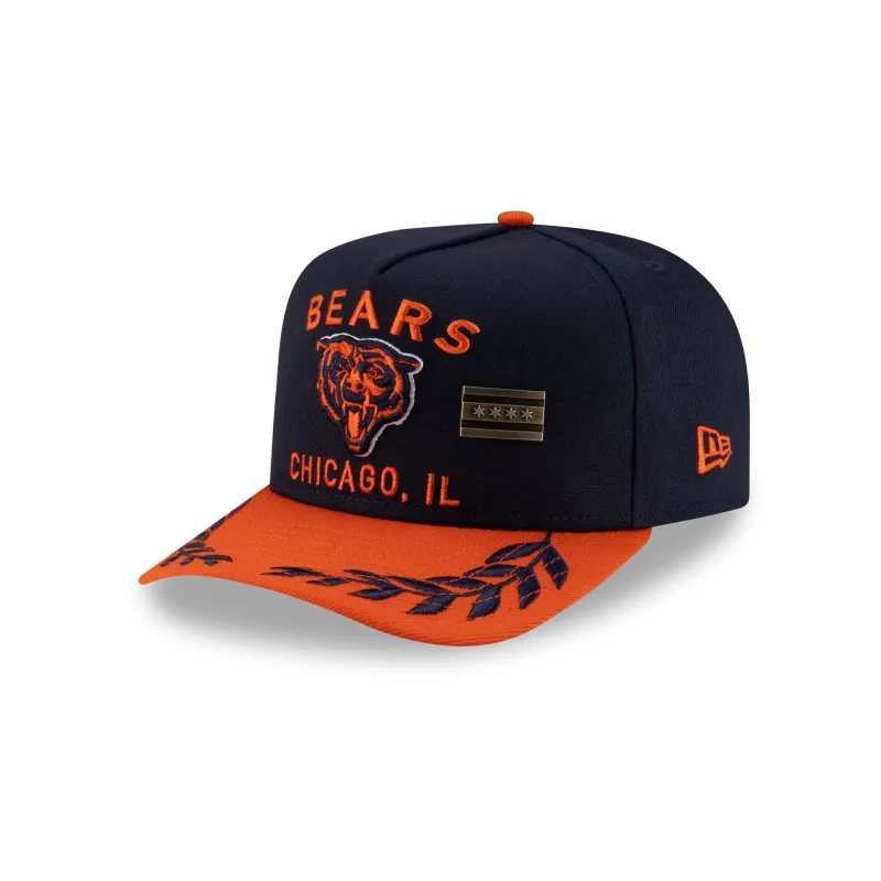 Chicago Bears 2025 Draft 59FIFTY A-Frame Fitted Hat sold by New Era