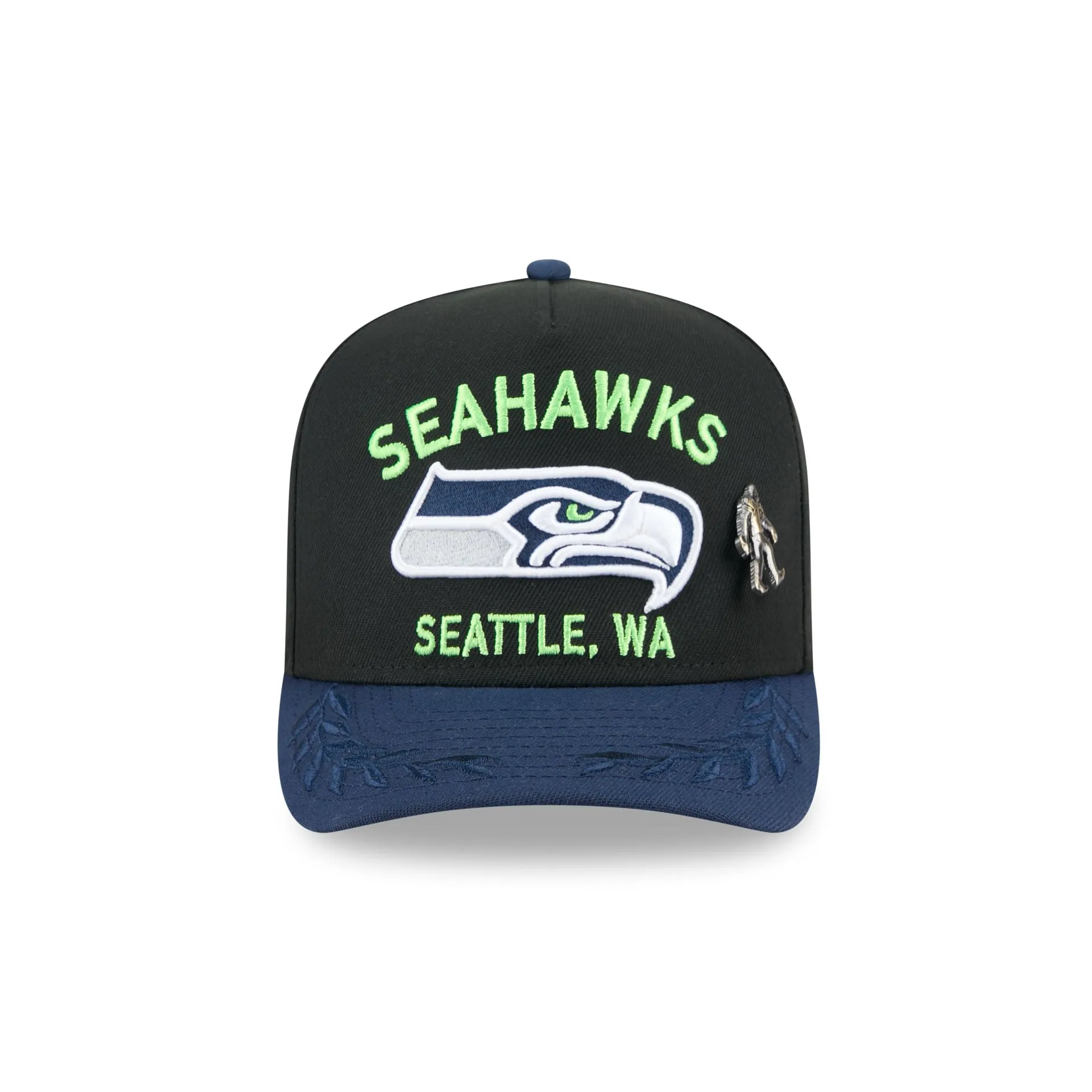Seattle Seahawks 2025 Draft Black 59FIFTY A-Frame Fitted Hat sold by New Era product image thumbnail 2