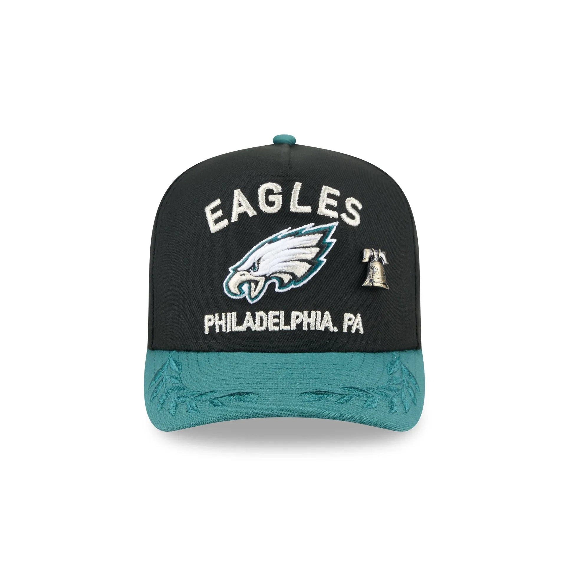Philadelphia Eagles 2025 Draft Black 59FIFTY A-Frame Fitted Hat sold by New Era product image thumbnail 2