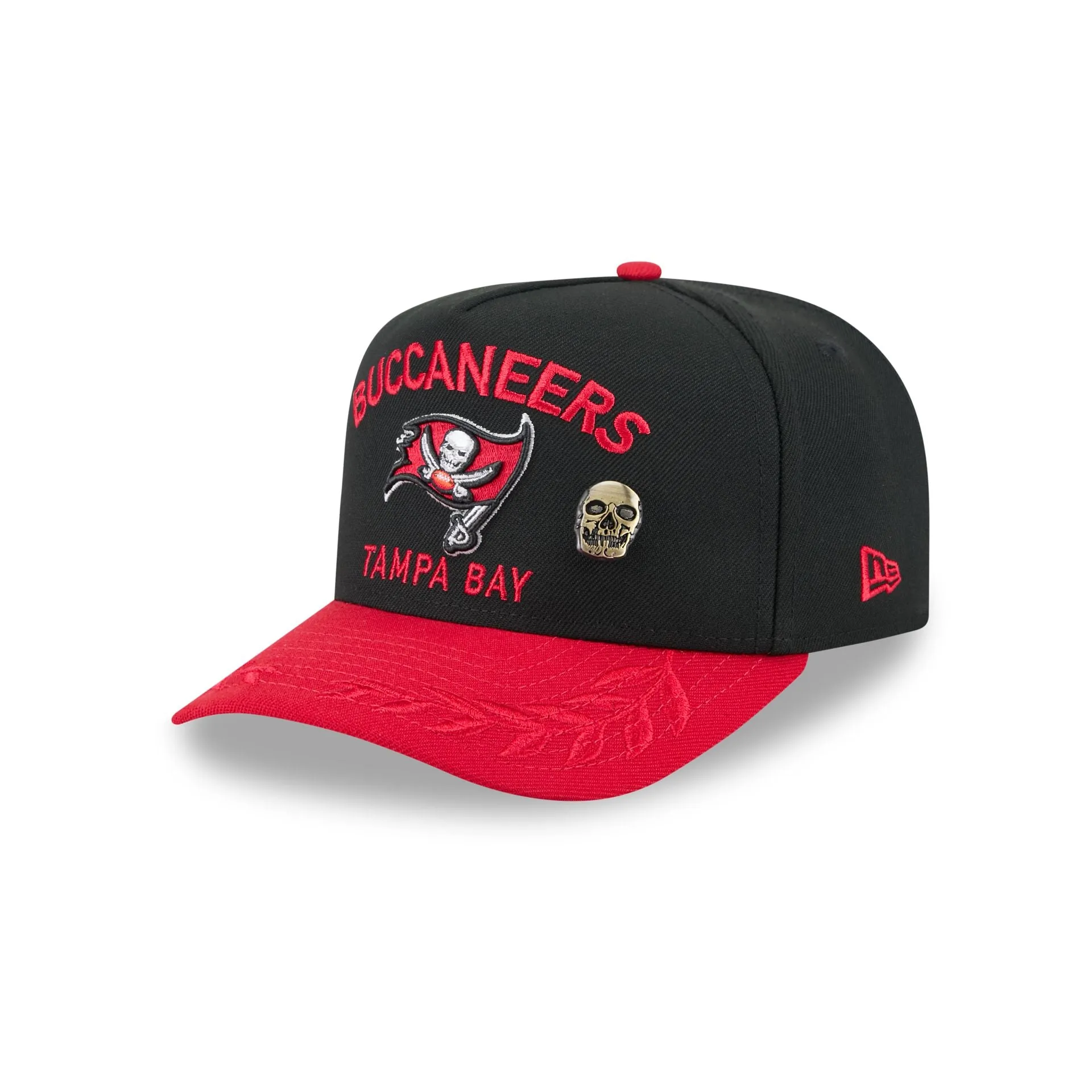 Tampa Bay Buccaneers 2025 Draft Black 59FIFTY A-Frame Fitted Hat sold by New Era