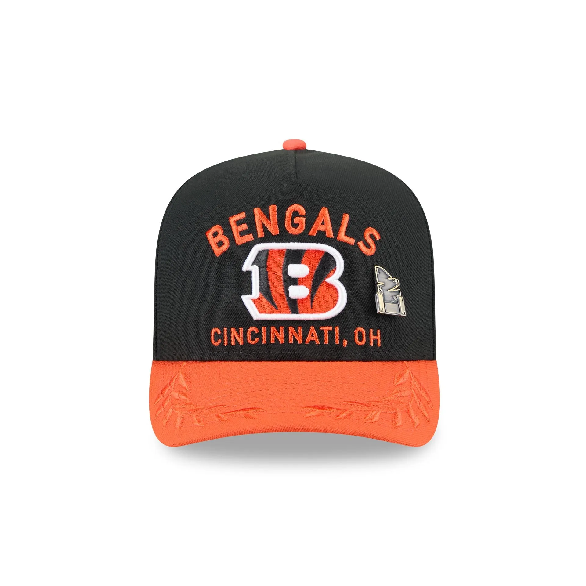 Cincinnati Bengals 2025 Draft Black 59FIFTY A-Frame Fitted Hat sold by New Era product image thumbnail 2