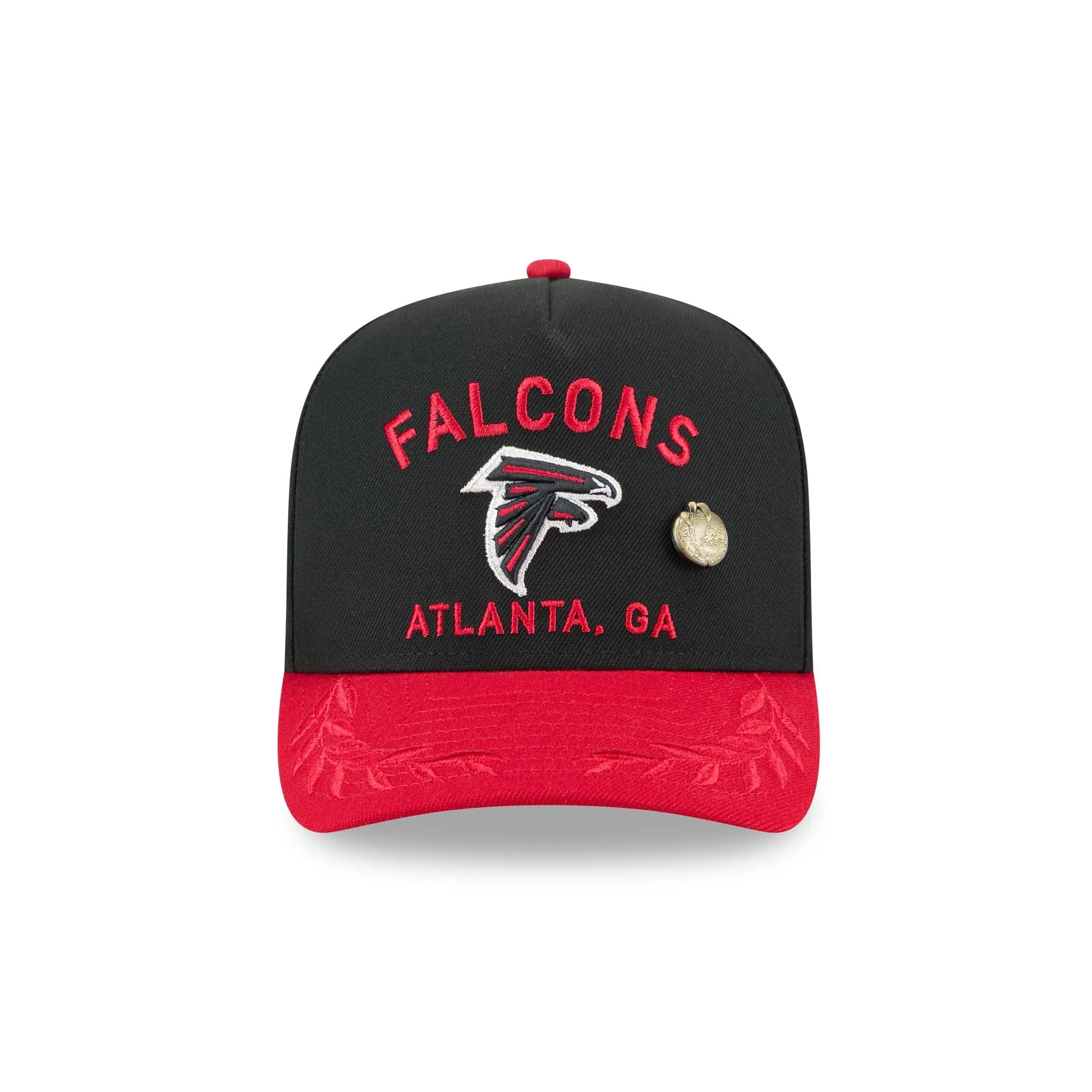 Atlanta Falcons 2025 Draft Black 59FIFTY A-Frame Fitted Hat sold by New Era product image thumbnail 2