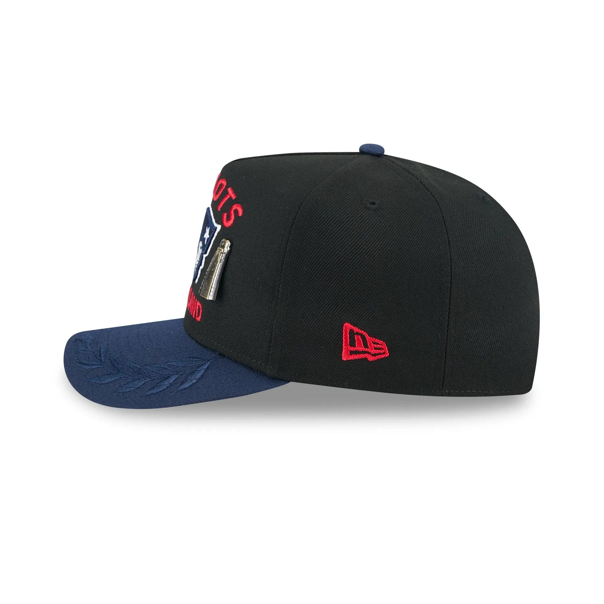 New England Patriots 2025 Draft Black 59FIFTY A-Frame Fitted Hat sold by New Era product image thumbnail 4