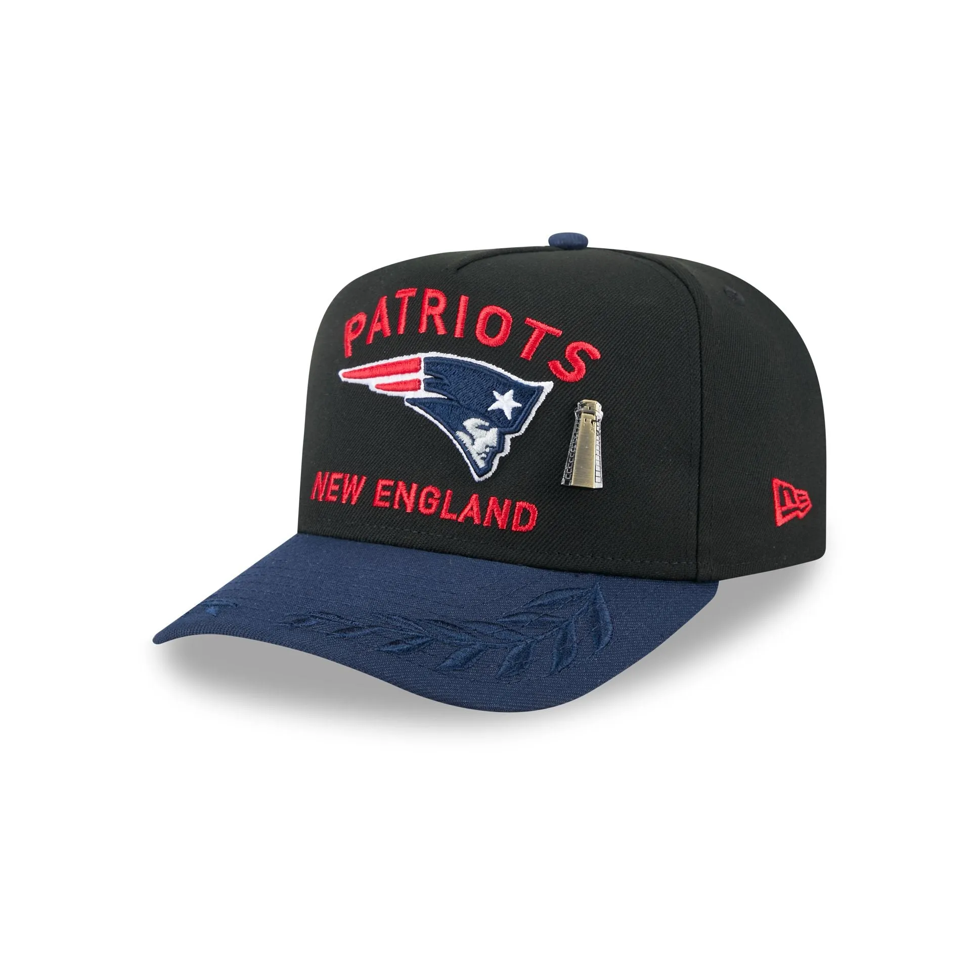 New England Patriots 2025 Draft Black 59FIFTY A-Frame Fitted Hat sold by New Era