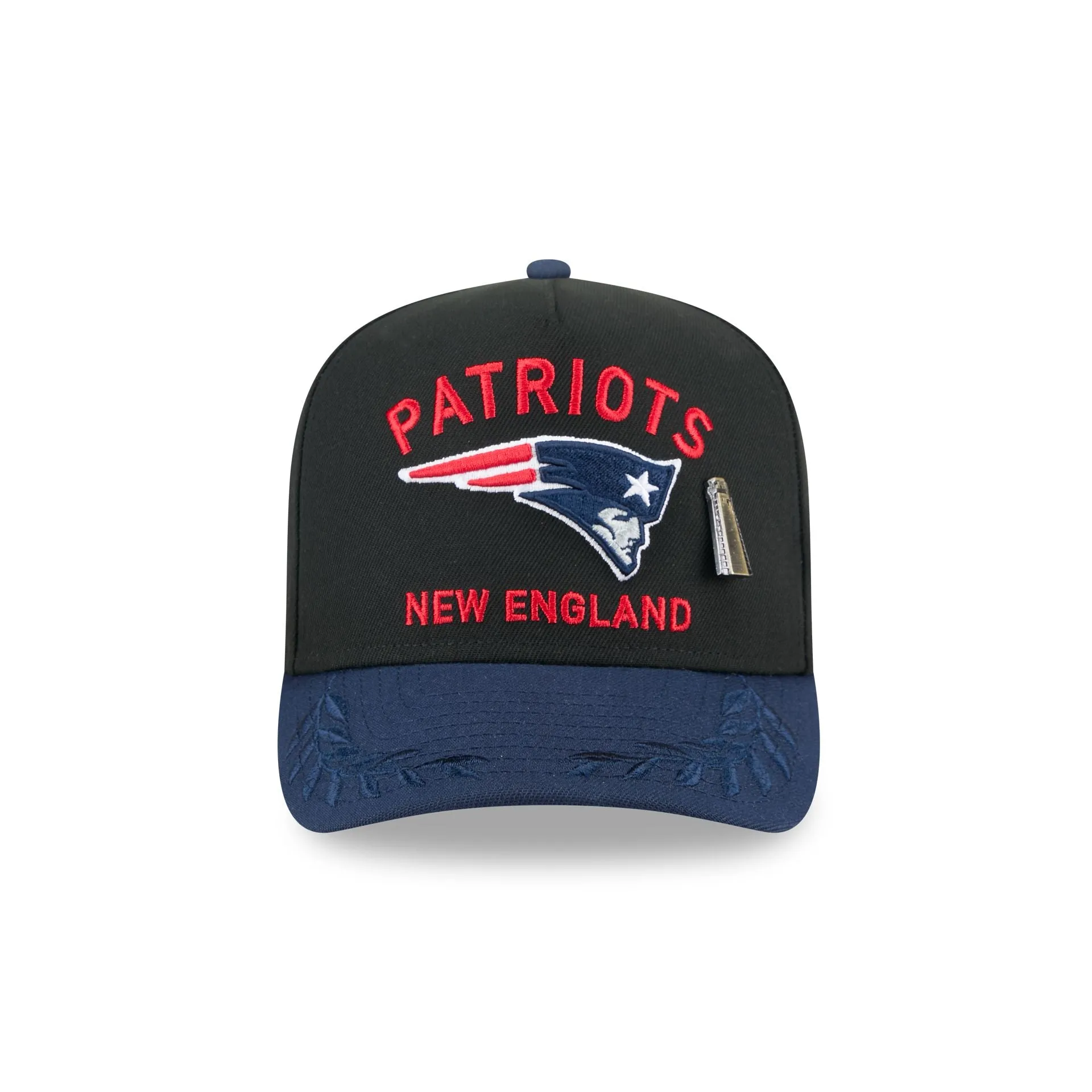 New England Patriots 2025 Draft Black 59FIFTY A-Frame Fitted Hat sold by New Era product image thumbnail 2