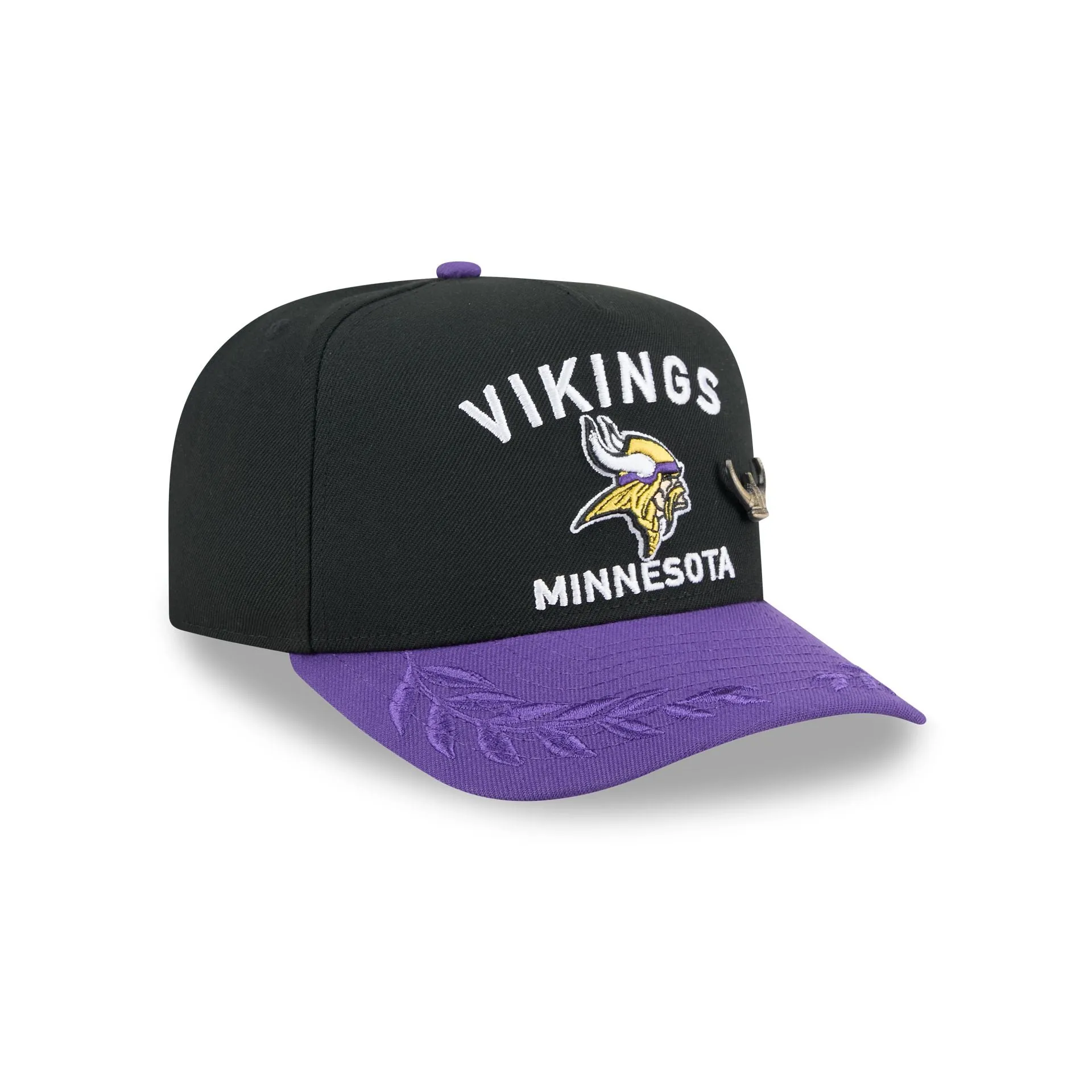 Minnesota Vikings 2025 Draft Black 59FIFTY A-Frame Fitted Hat sold by New Era product image thumbnail 3