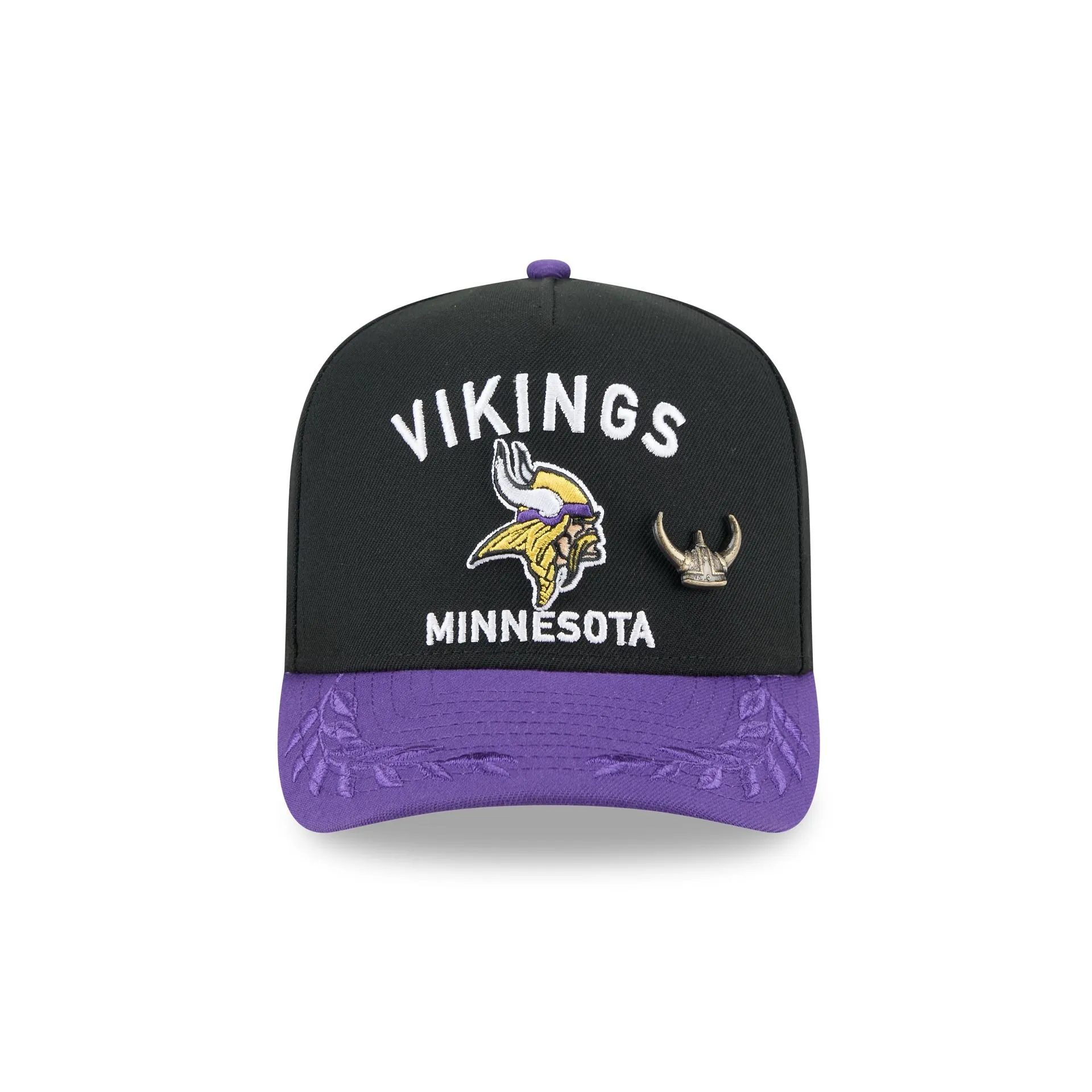 Minnesota Vikings 2025 Draft Black 59FIFTY A-Frame Fitted Hat sold by New Era product image thumbnail 2