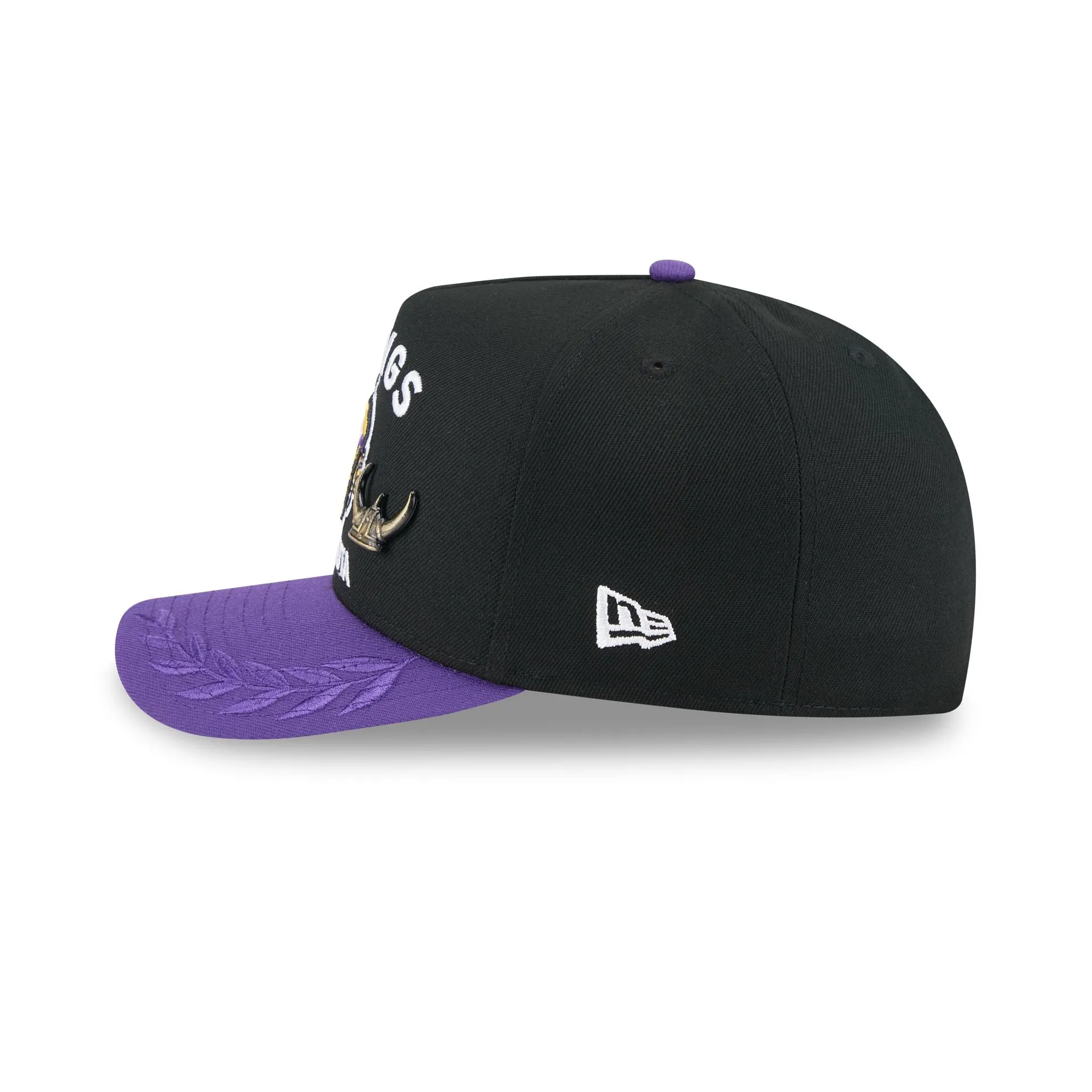 Minnesota Vikings 2025 Draft Black 59FIFTY A-Frame Fitted Hat sold by New Era product image thumbnail 4