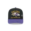 Baltimore Ravens 2025 Draft Black 59FIFTY A-Frame Fitted Hat sold by New Era
