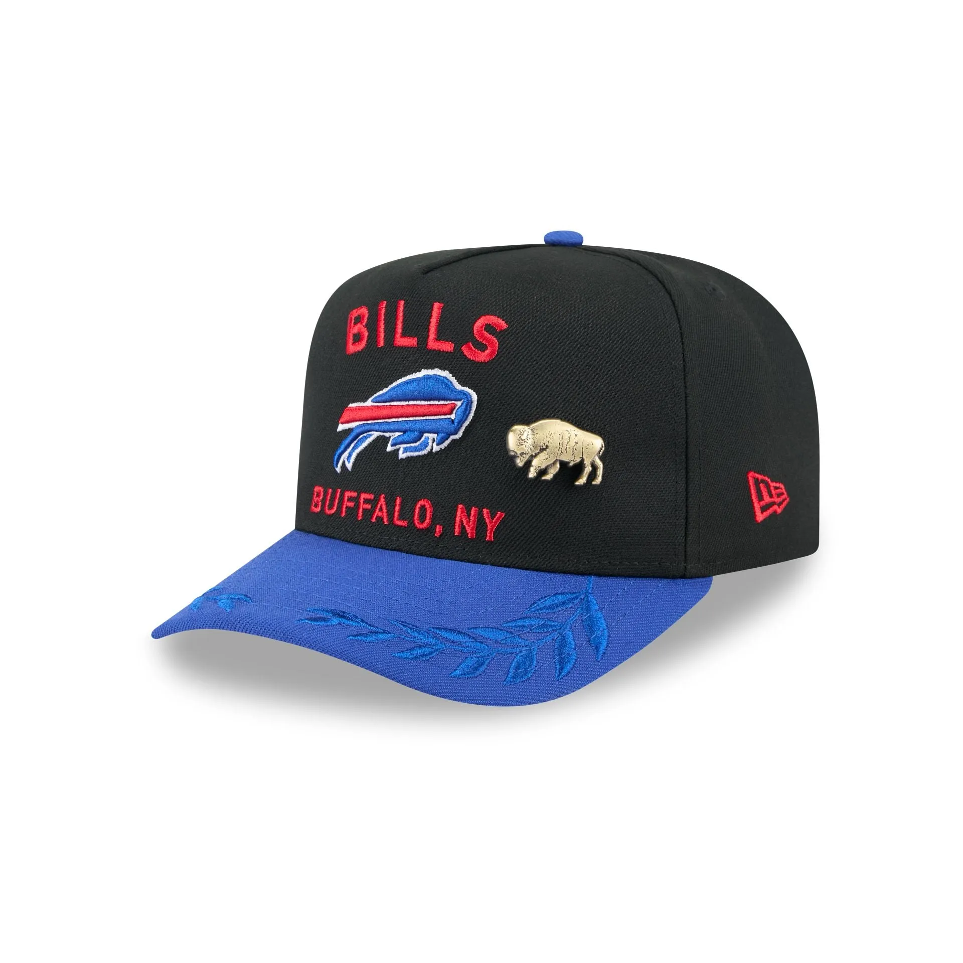 Buffalo Bills 2025 Draft Black 59FIFTY A-Frame Fitted Hat sold by New Era