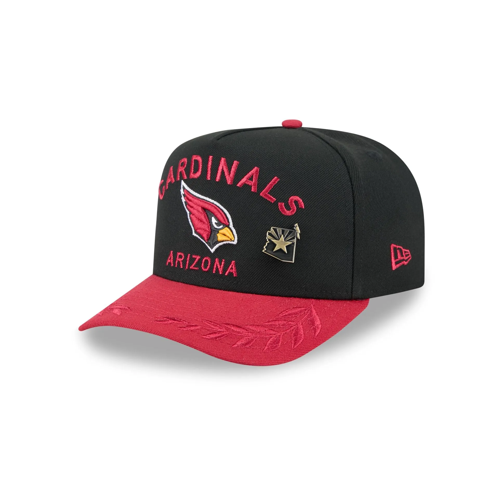 Arizona Cardinals 2025 Draft Black 59FIFTY A-Frame Fitted Hat sold by New Era