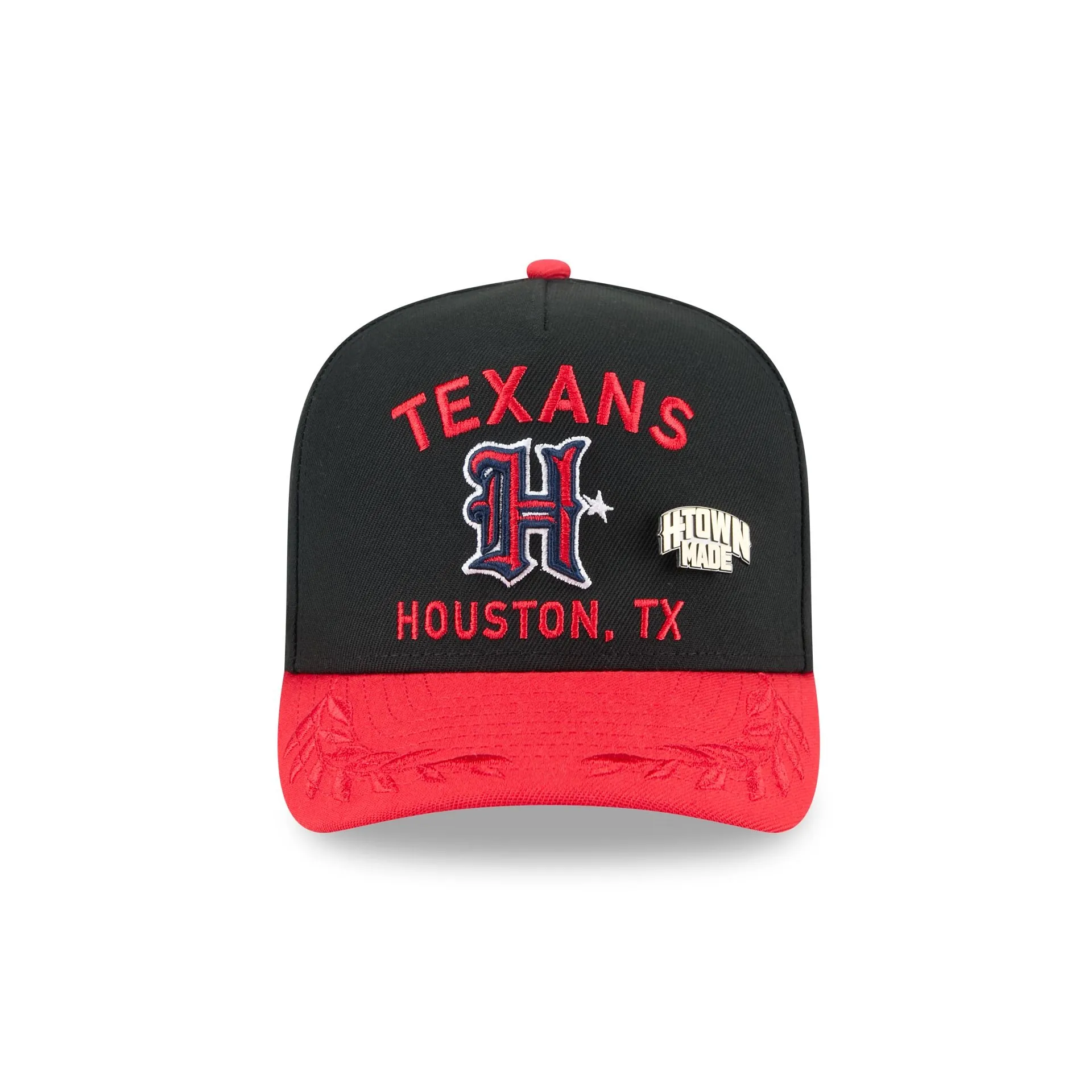 Houston Texans 2025 Draft Black 59FIFTY A-Frame Fitted Hat sold by New Era product image thumbnail 2