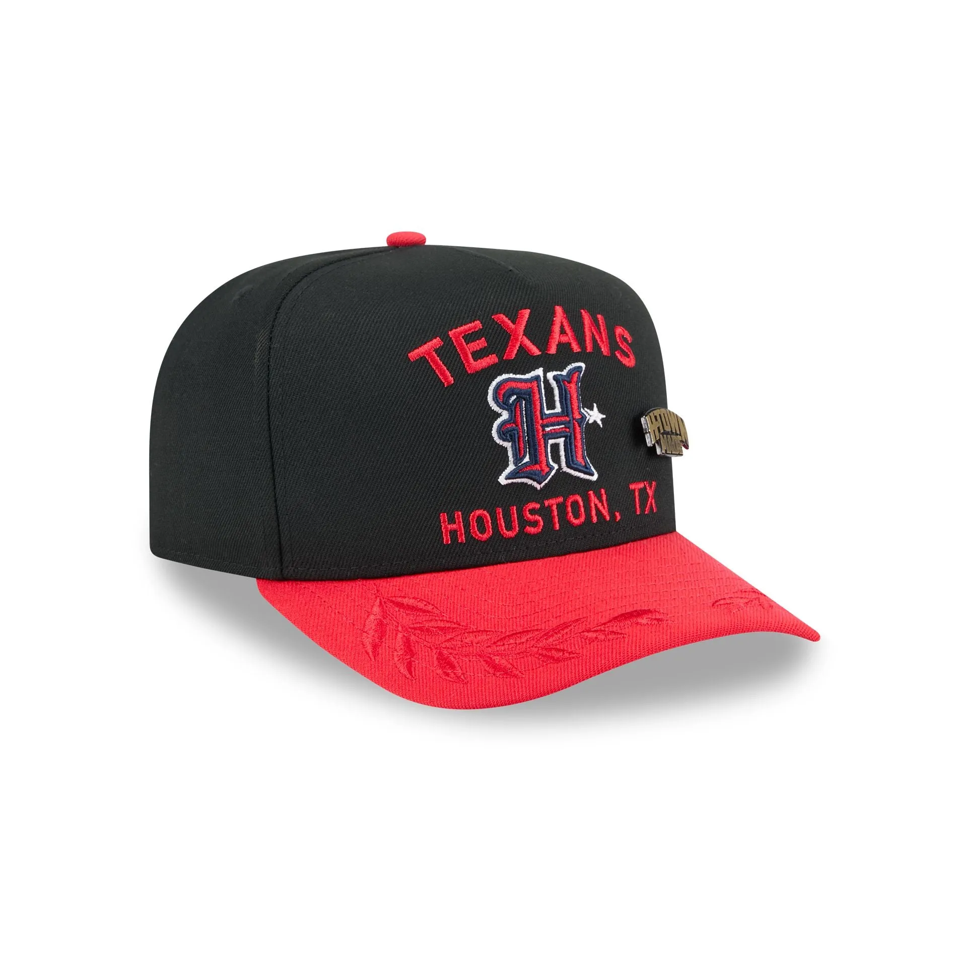 Houston Texans 2025 Draft Black 59FIFTY A-Frame Fitted Hat sold by New Era product image thumbnail 3