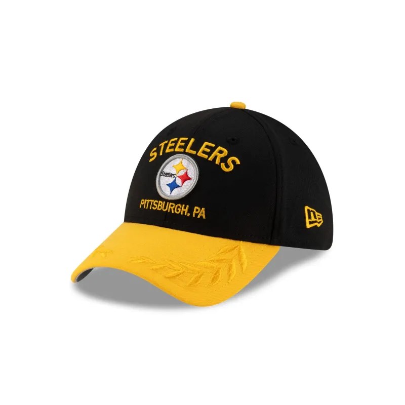 Pittsburgh Steelers 2025 Draft 39THIRTY Stretch Fit Hat sold by New Era