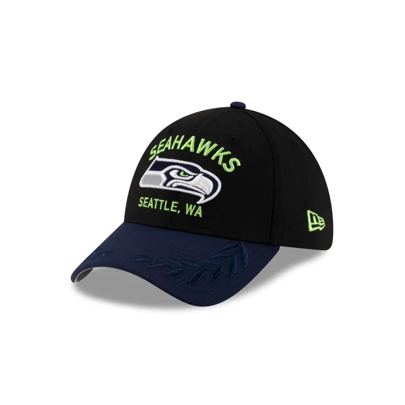 Seattle Seahawks 2025 Draft 39THIRTY Stretch Fit Hat sold by New Era