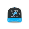 Detroit Lions 2025 Draft Black 59FIFTY A-Frame Fitted Hat sold by New Era
