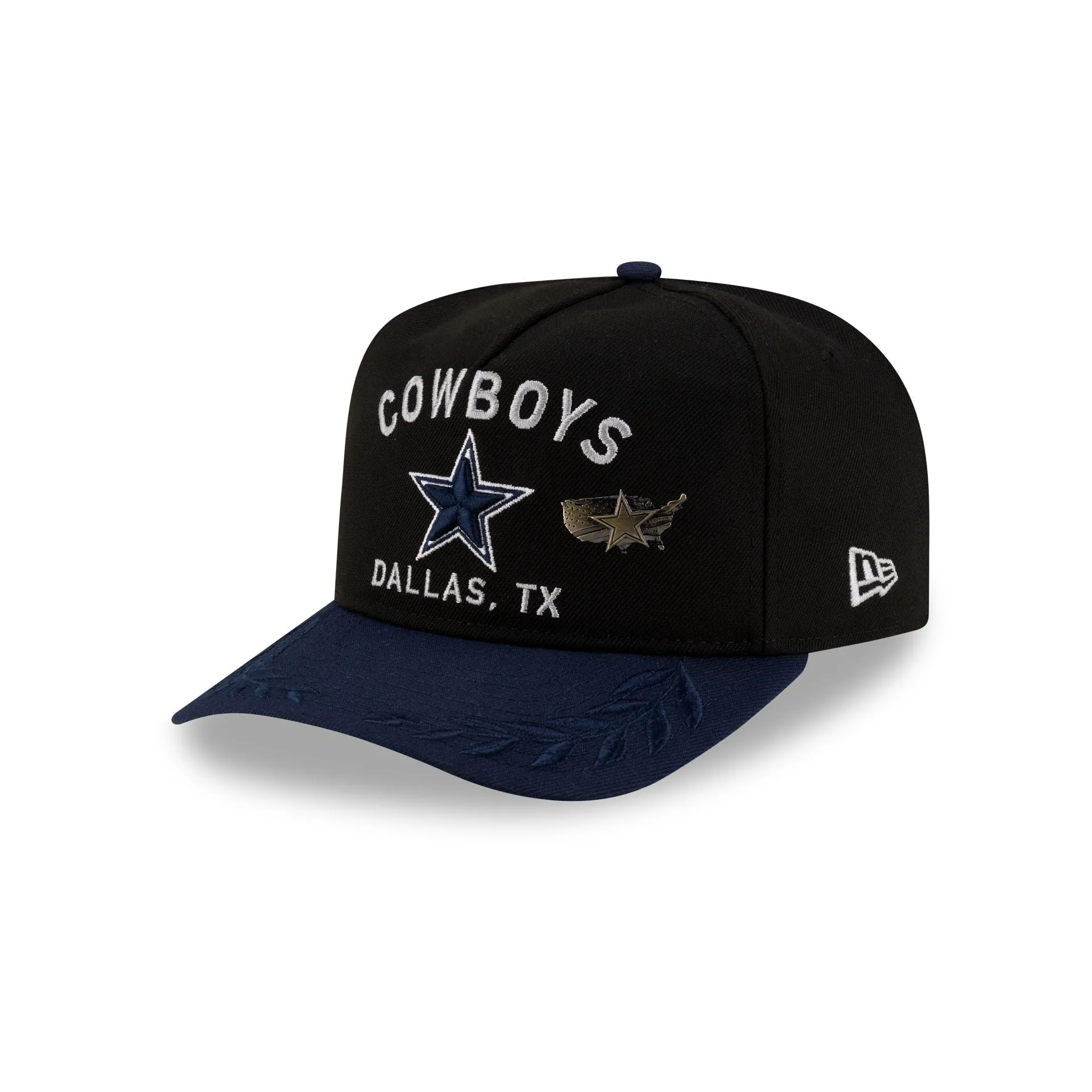 Dallas Cowboys 2025 Draft Black 59FIFTY A-Frame Fitted Hat sold by New Era
