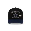 Dallas Cowboys 2025 Draft Black 59FIFTY A-Frame Fitted Hat sold by New Era