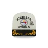 Pittsburgh Steelers 2025 Draft Chrome White 59FIFTY A-Frame Fitted Hat sold by New Era
