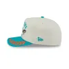 Miami Dolphins 2025 Draft Chrome White 59FIFTY A-Frame Fitted Hat sold by New Era