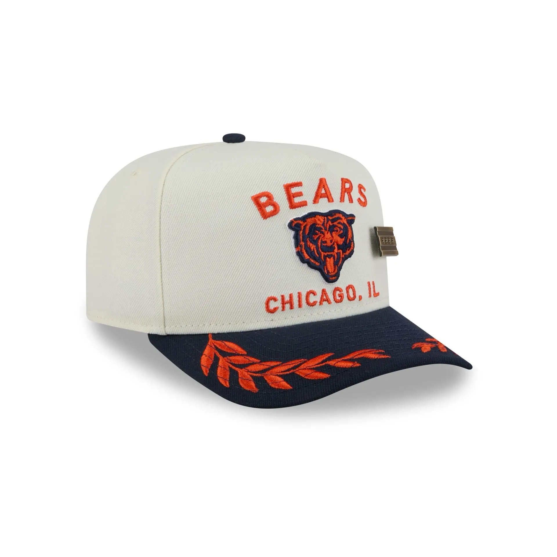 Chicago Bears 2025 Draft Chrome White 59FIFTY A-Frame Fitted Hat sold by New Era product image thumbnail 3