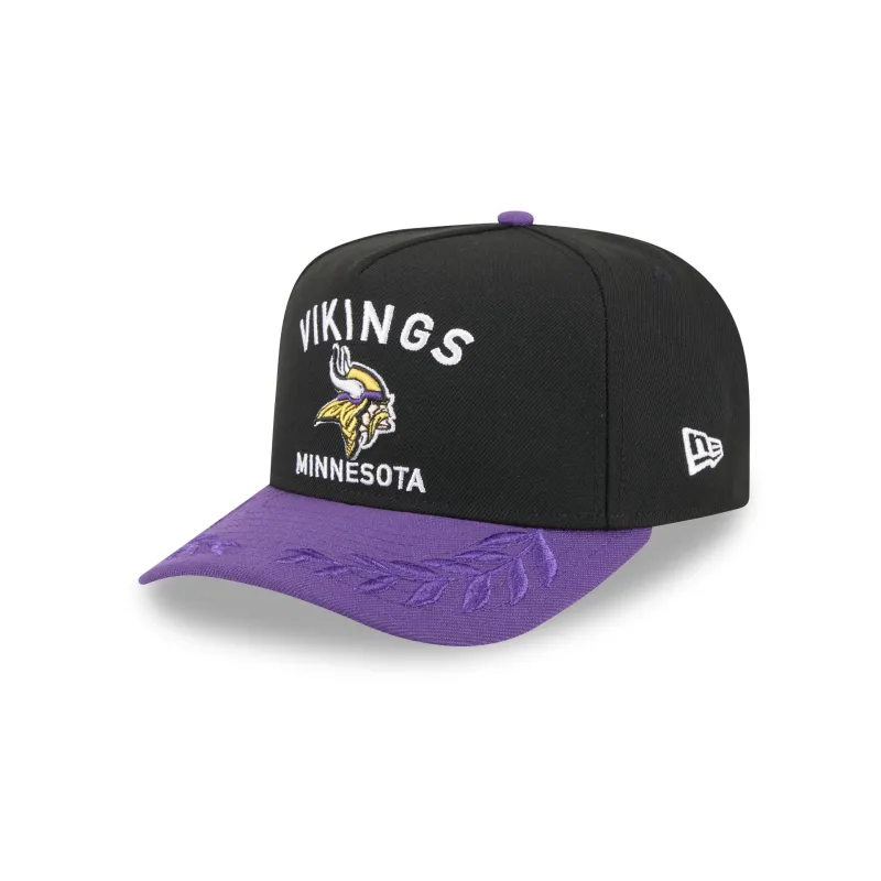 Minnesota Vikings 2025 Draft 9FIFTY A-Frame Snapback Hat sold by New Era