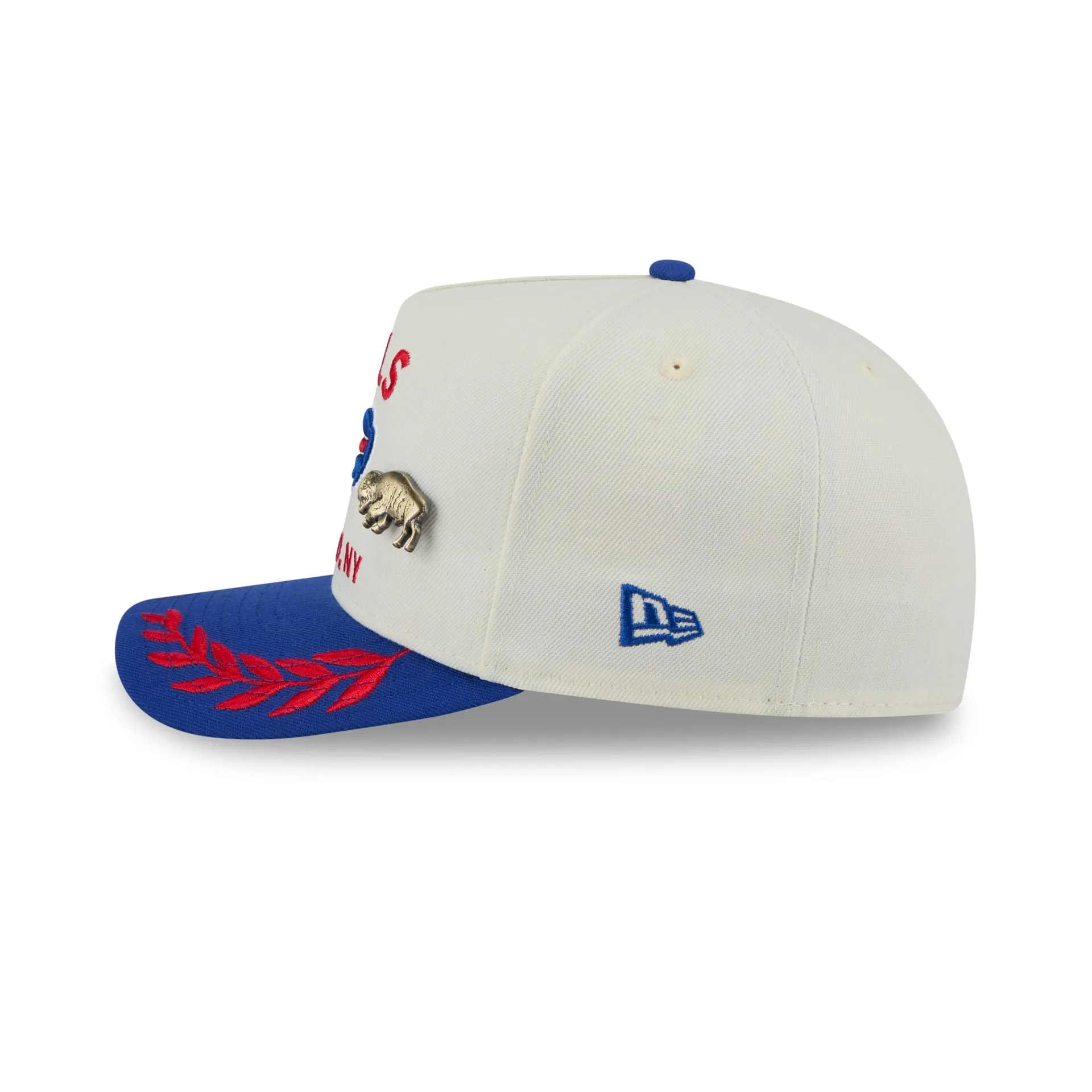 Buffalo Bills 2025 Draft Chrome White 59FIFTY A-Frame Fitted Hat sold by New Era product image thumbnail 4