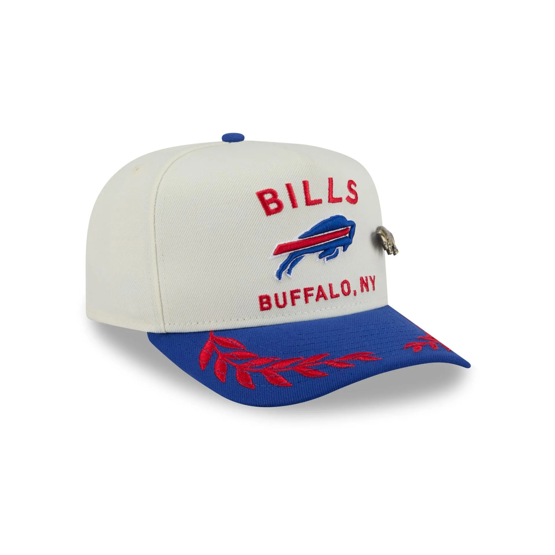 Buffalo Bills 2025 Draft Chrome White 59FIFTY A-Frame Fitted Hat sold by New Era product image thumbnail 3