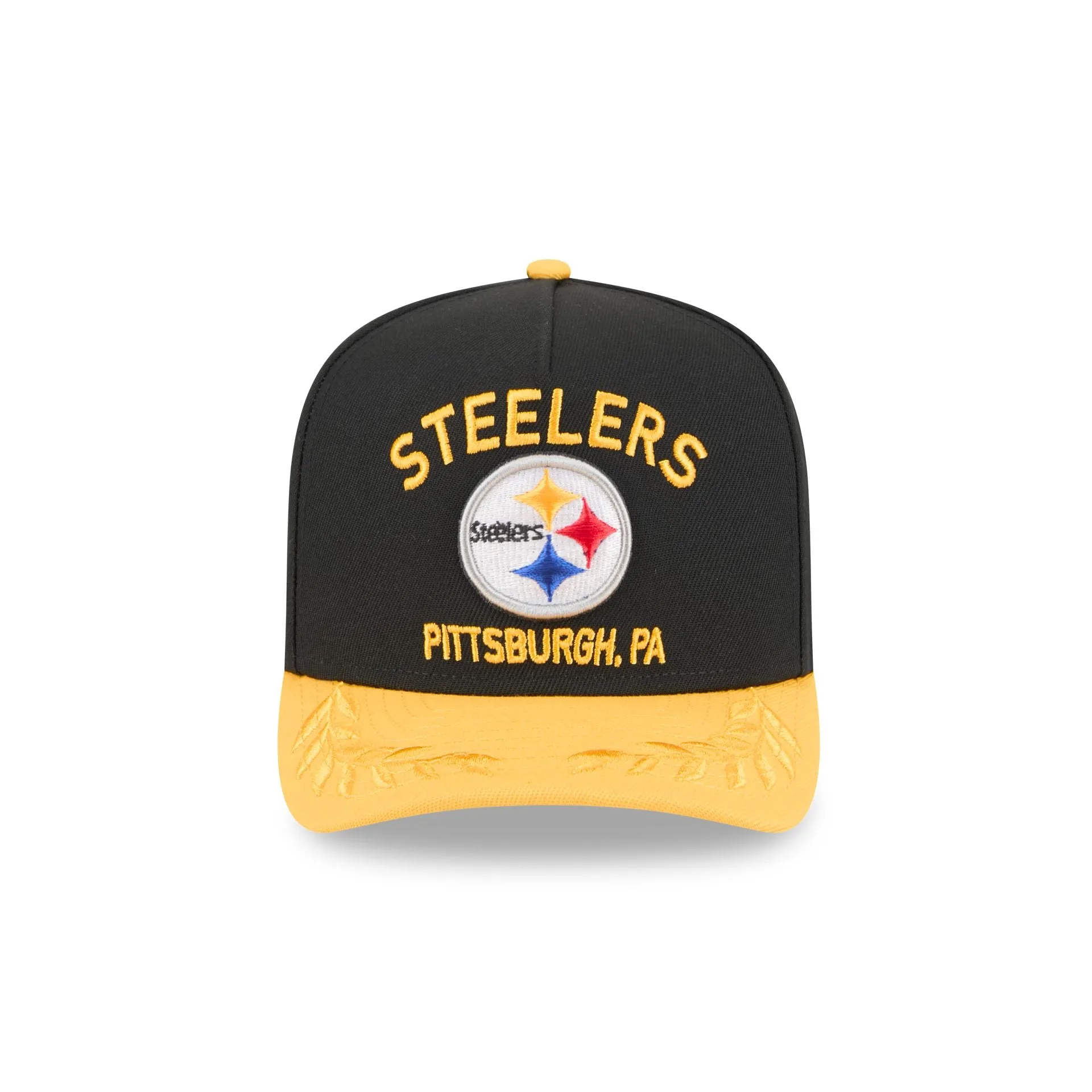 Pittsburgh Steelers 2025 Draft 9FIFTY A-Frame Snapback Hat sold by New Era product image thumbnail 2
