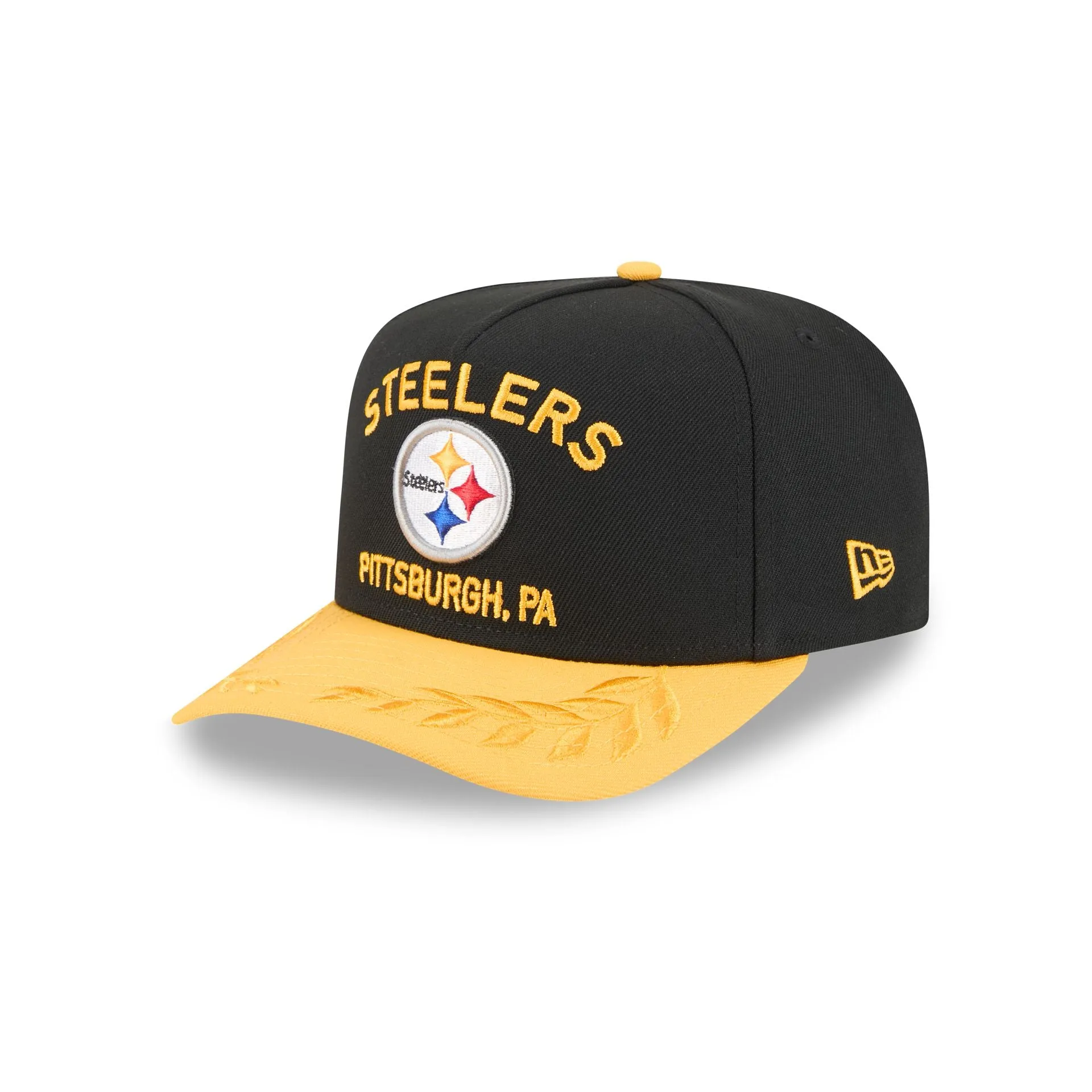 Pittsburgh Steelers 2025 Draft 9FIFTY A-Frame Snapback Hat sold by New Era