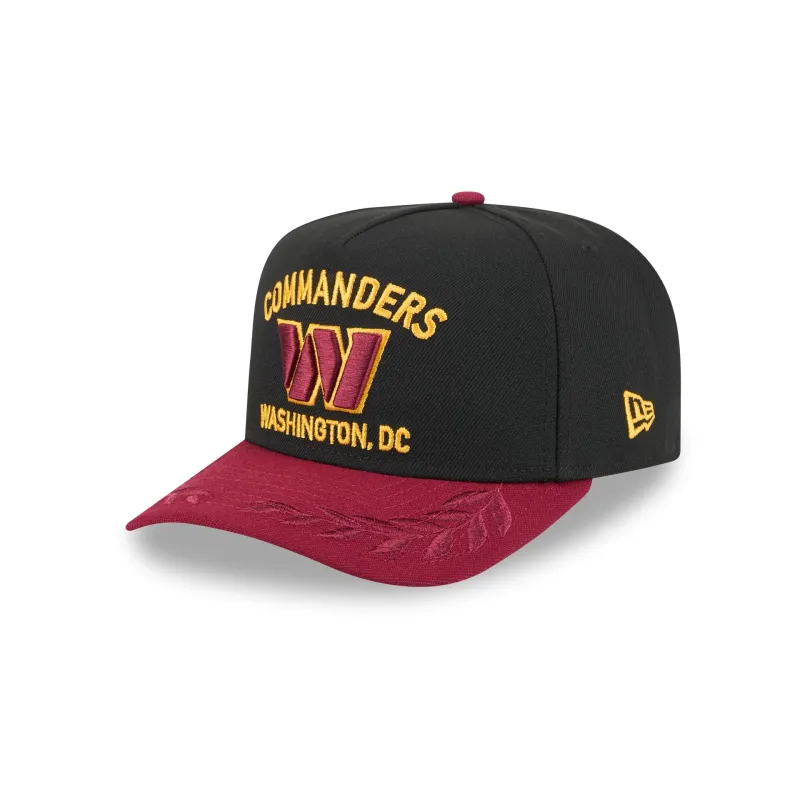 Washington Commanders 2025 Draft 9FIFTY A-Frame Snapback Hat sold by New Era