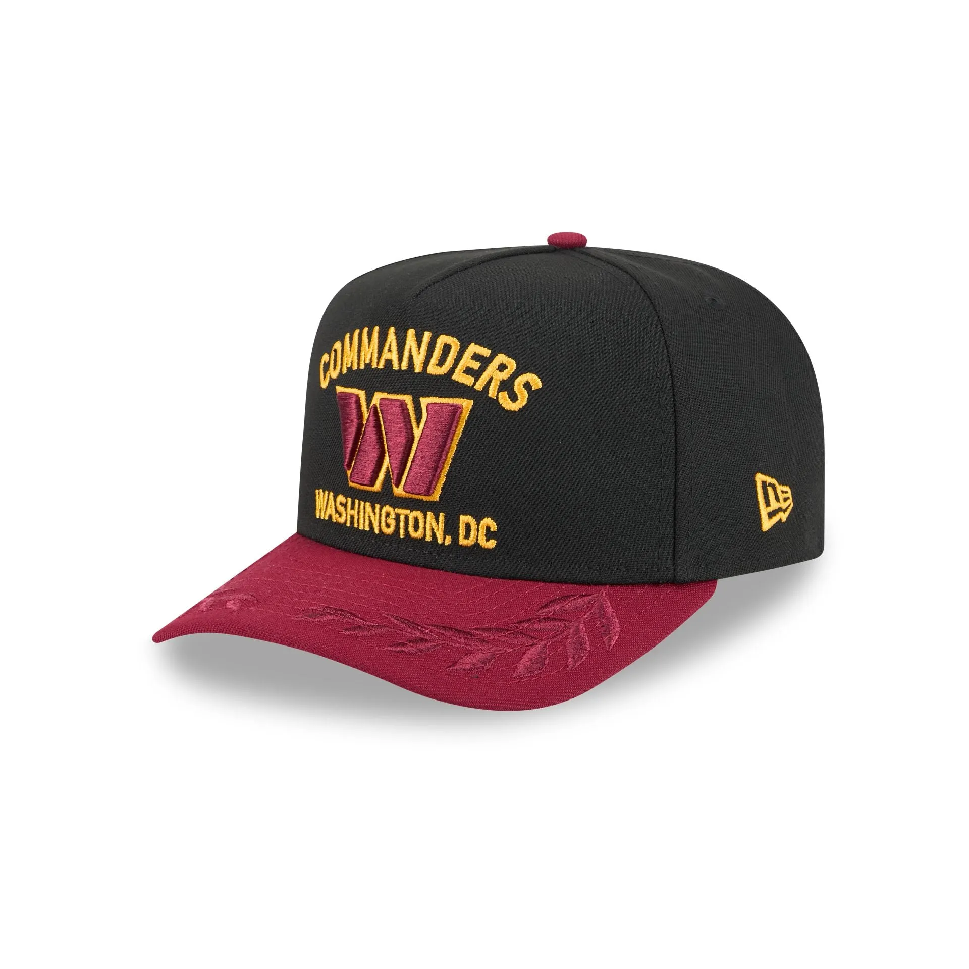 Washington Commanders 2025 Draft 9FIFTY A-Frame Snapback Hat sold by New Era