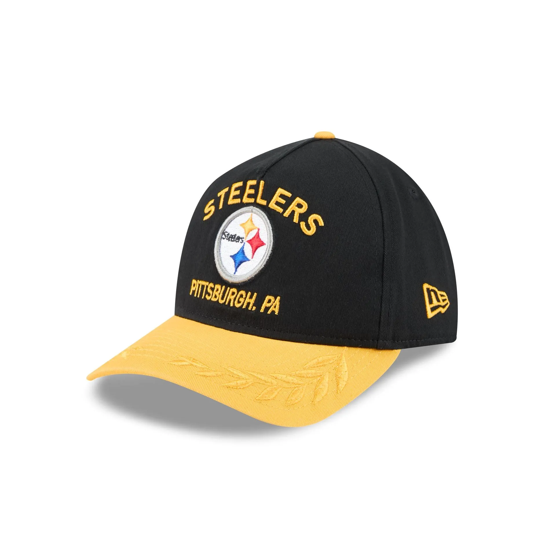 Pittsburgh Steelers 2025 Draft 9TWENTY A-Frame Adjustable Hat sold by New Era