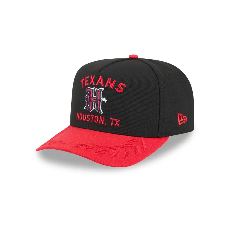 Houston Texans 2025 Draft 9FIFTY A-Frame Snapback Hat sold by New Era