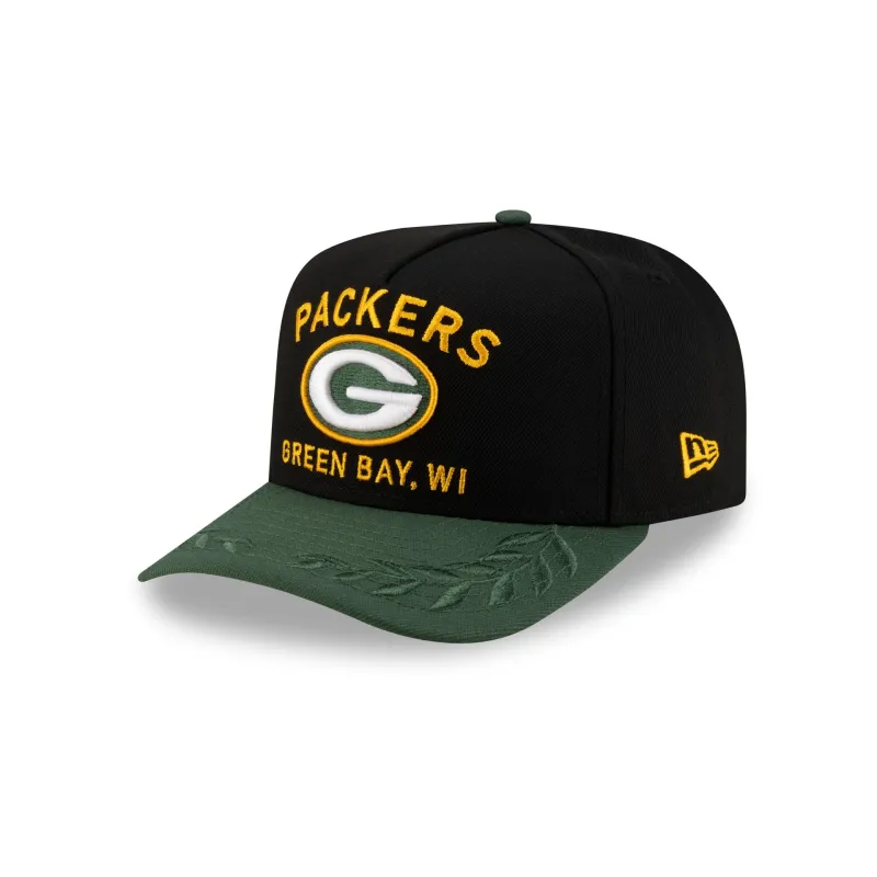 Green Bay Packers 2025 Draft 9FIFTY A-Frame Snapback Hat sold by New Era