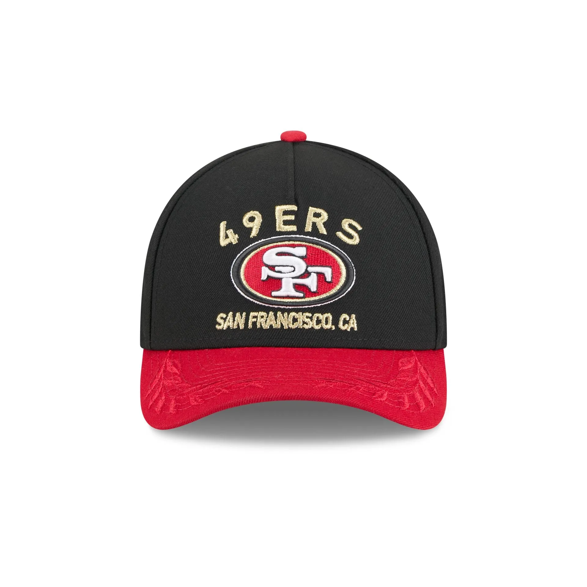 San Francisco 49ers 2025 Draft 9FORTY M-Crown A-Frame Snapback Hat sold by New Era product image thumbnail 2