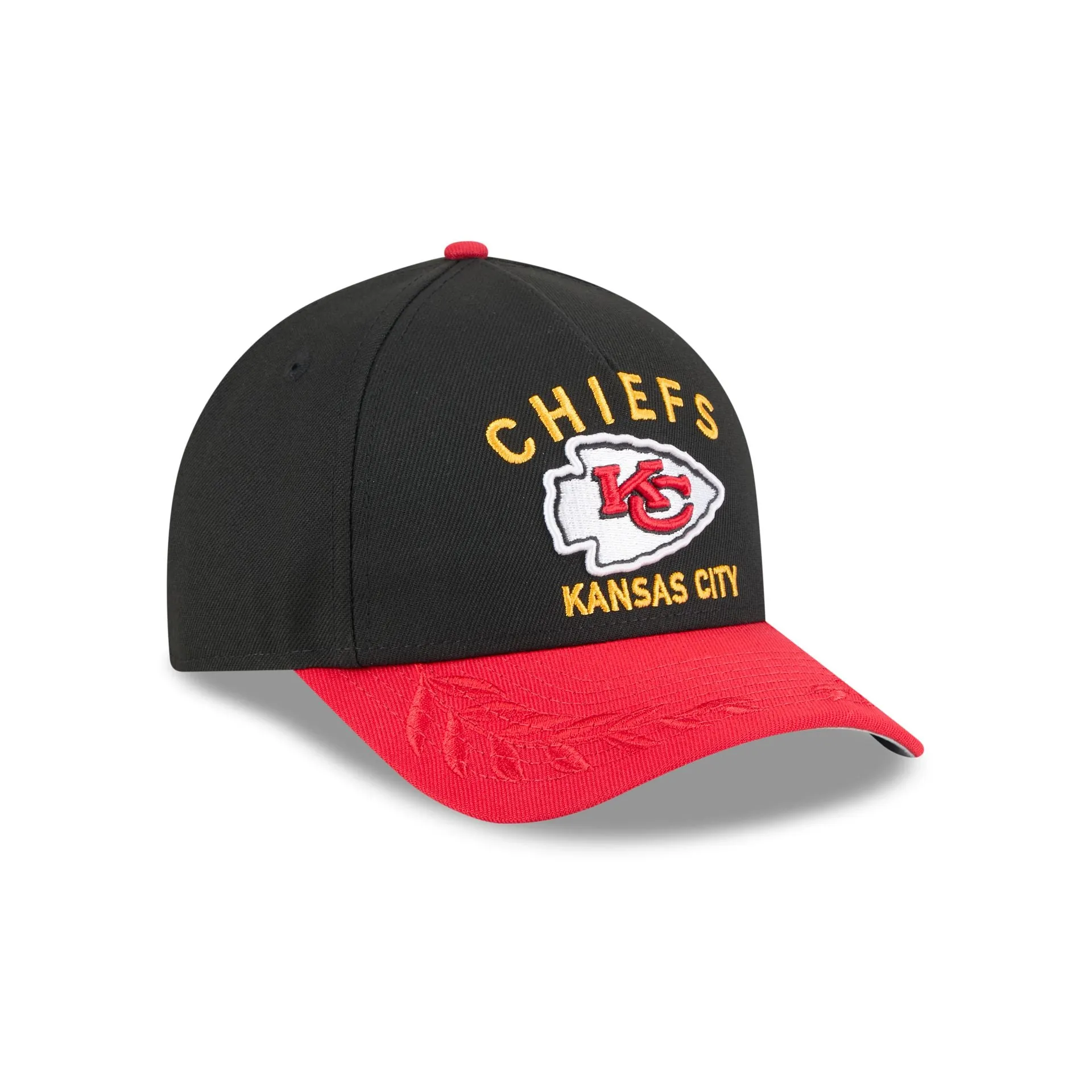 Kansas City Chiefs 2025 Draft 9FORTY M-Crown A-Frame Snapback Hat sold by New Era product image thumbnail 3