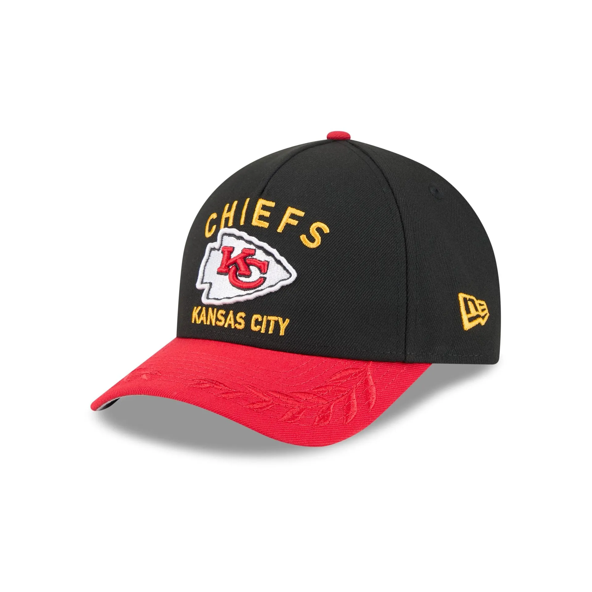 Kansas City Chiefs 2025 Draft 9FORTY M-Crown A-Frame Snapback Hat sold by New Era