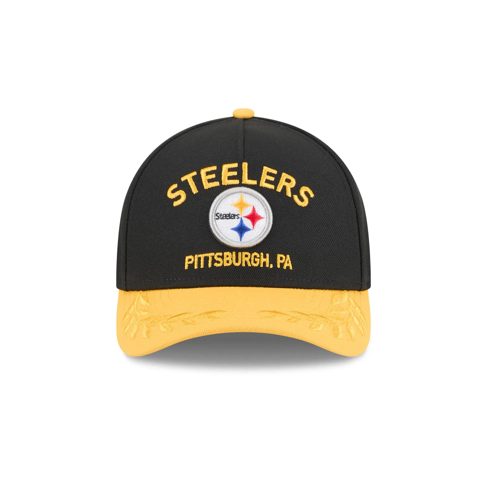 Pittsburgh Steelers 2025 Draft 9FORTY M-Crown A-Frame Snapback Hat sold by New Era product image thumbnail 2