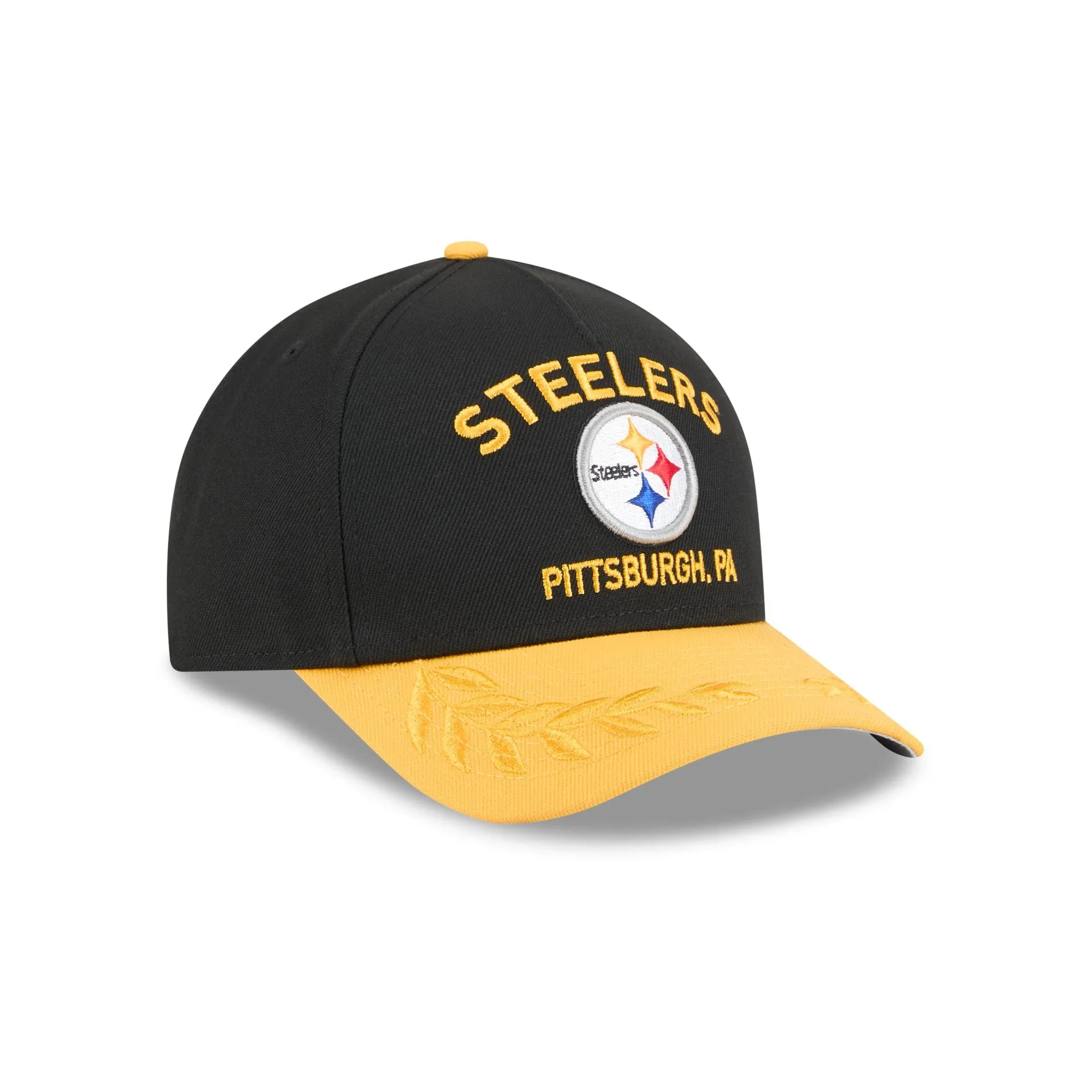 Pittsburgh Steelers 2025 Draft 9FORTY M-Crown A-Frame Snapback Hat sold by New Era product image thumbnail 3