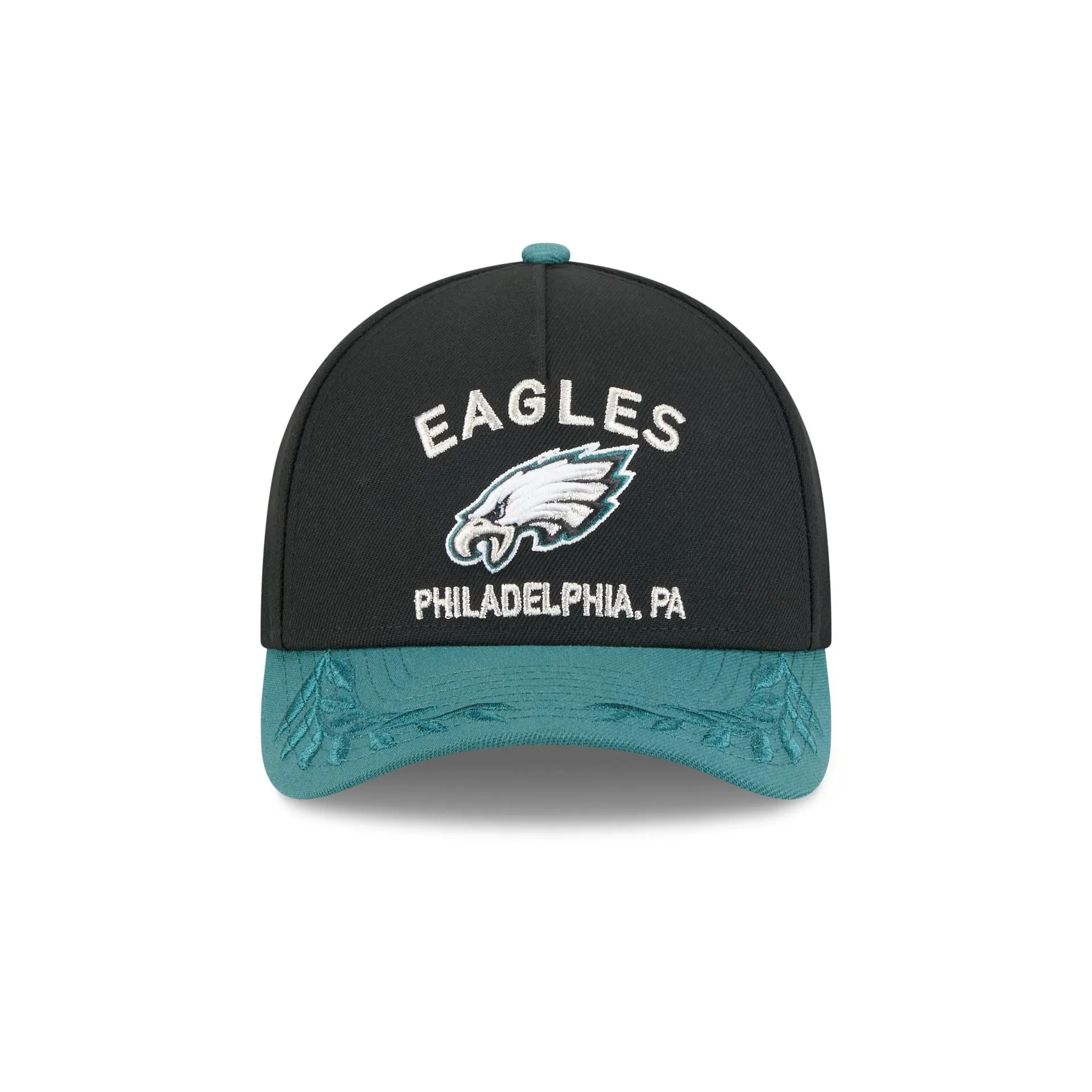 Philadelphia Eagles 2025 Draft 9FORTY M-Crown A-Frame Snapback Hat sold by New Era product image thumbnail 2