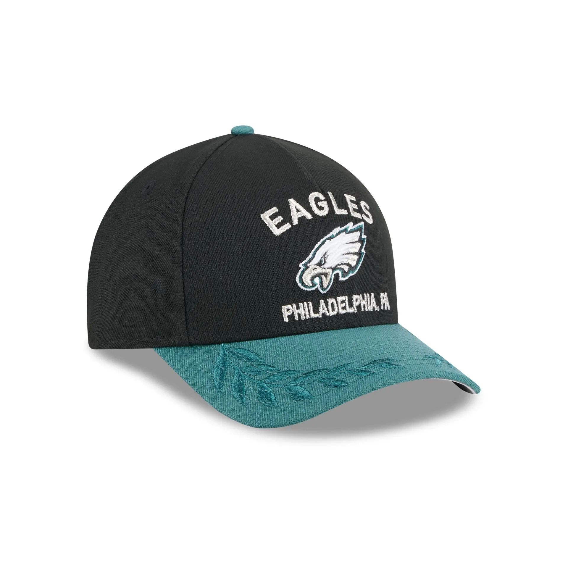 Philadelphia Eagles 2025 Draft 9FORTY M-Crown A-Frame Snapback Hat sold by New Era product image thumbnail 3