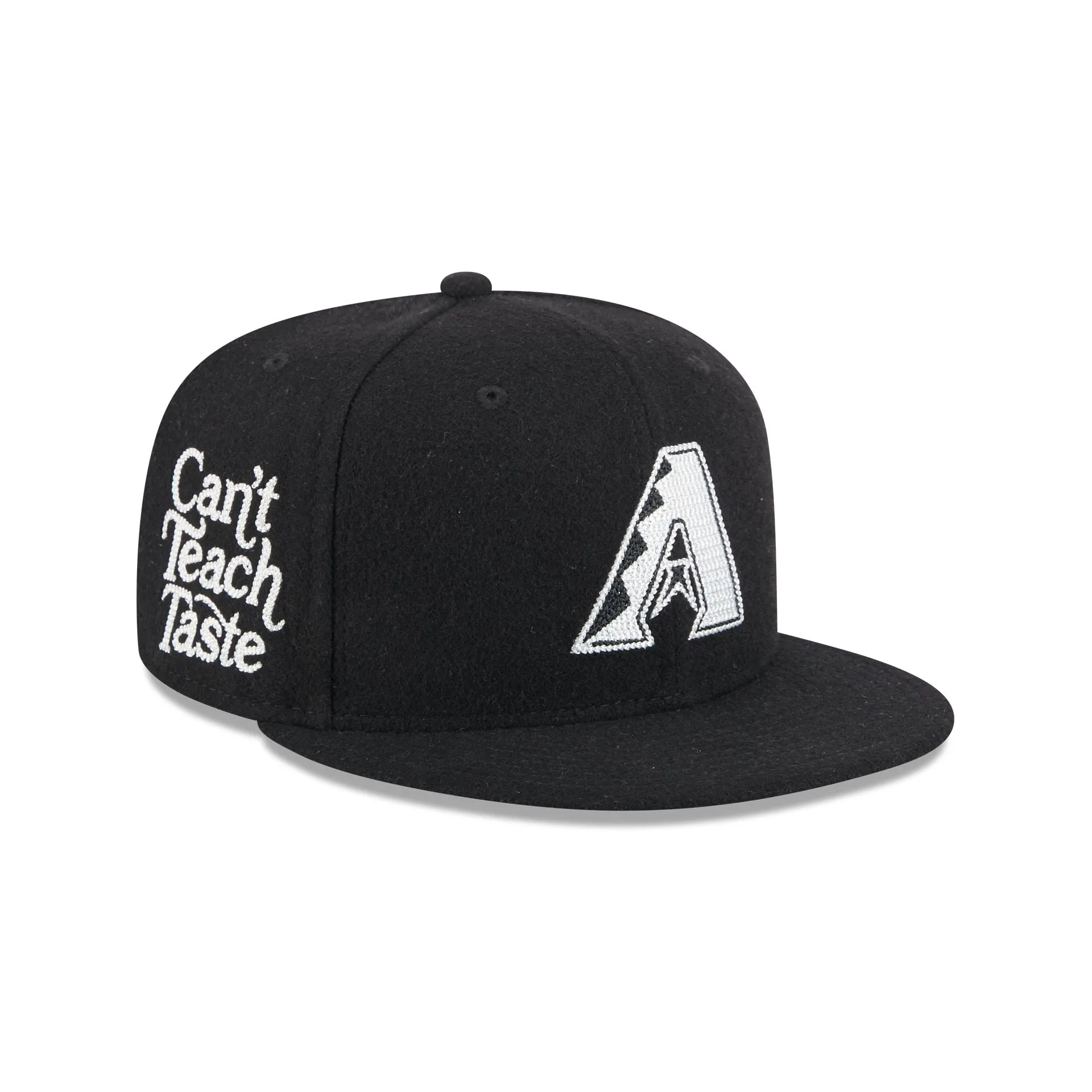Arizona Diamondbacks Diet Starts Monday Can't Teach Taste Black 59FIFTY Fitted Hat sold by New Era